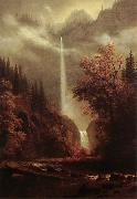 Albert Bierstadt Multnomah Falls oil painting